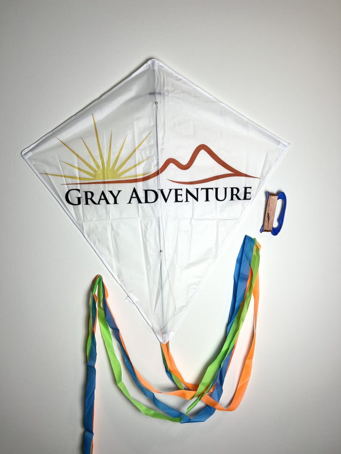 GRAYADVENTURE KITE for a SMILE (impress the grandkids)